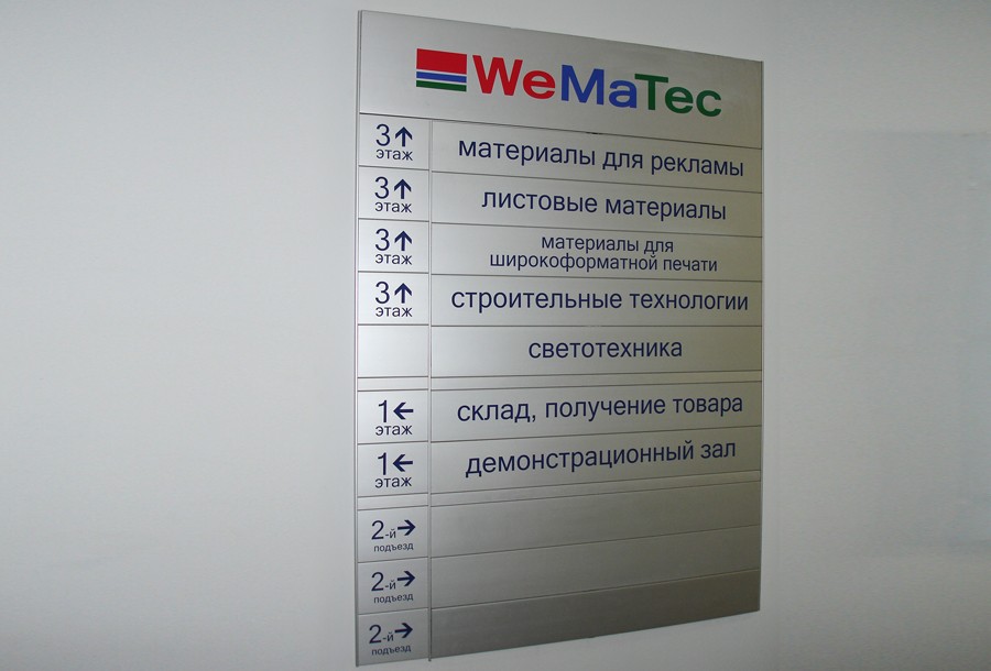 Таблички и стенды Таблички и стенды